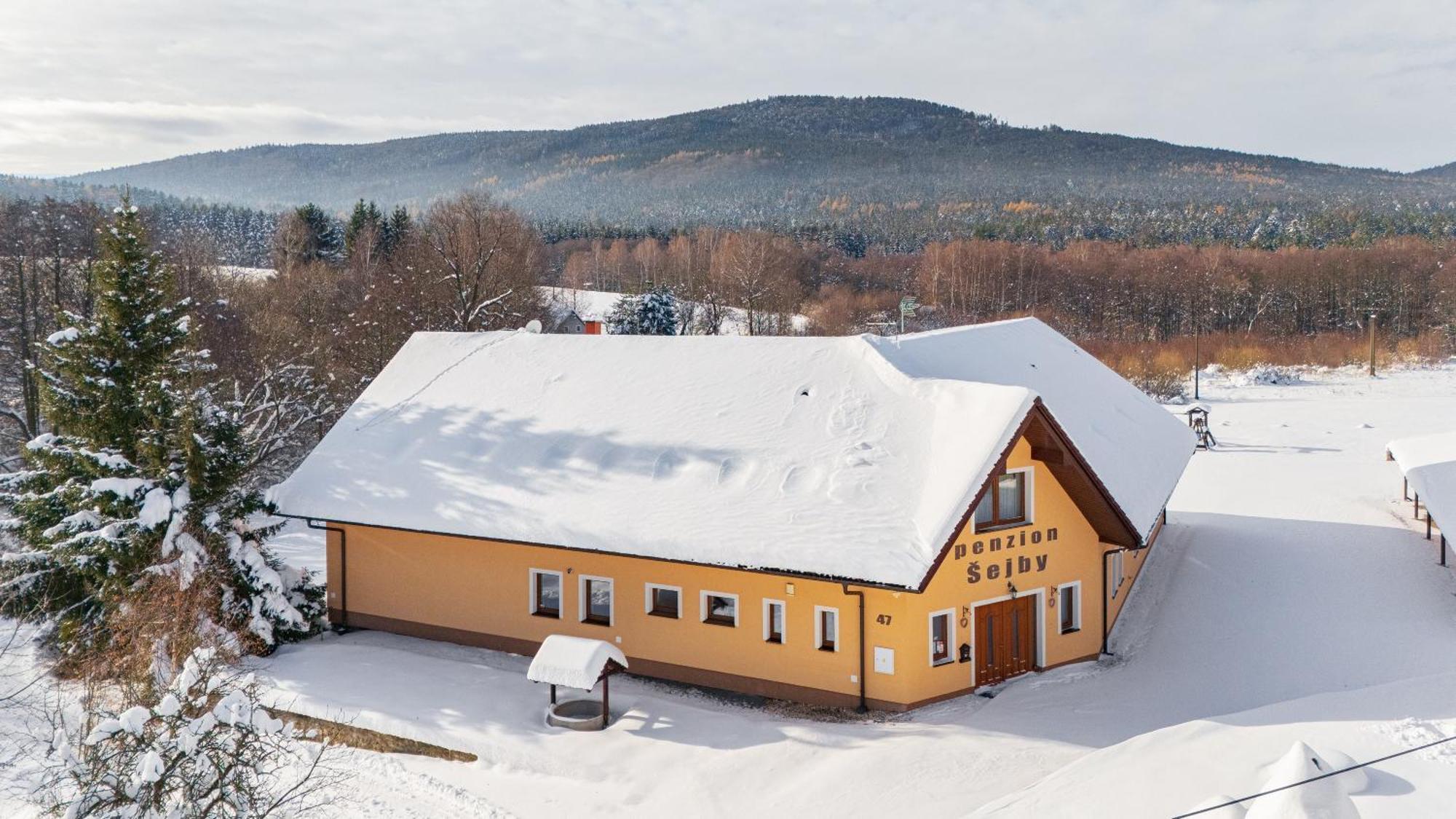 Penzion Sejby Horni Stropnice Exterior photo