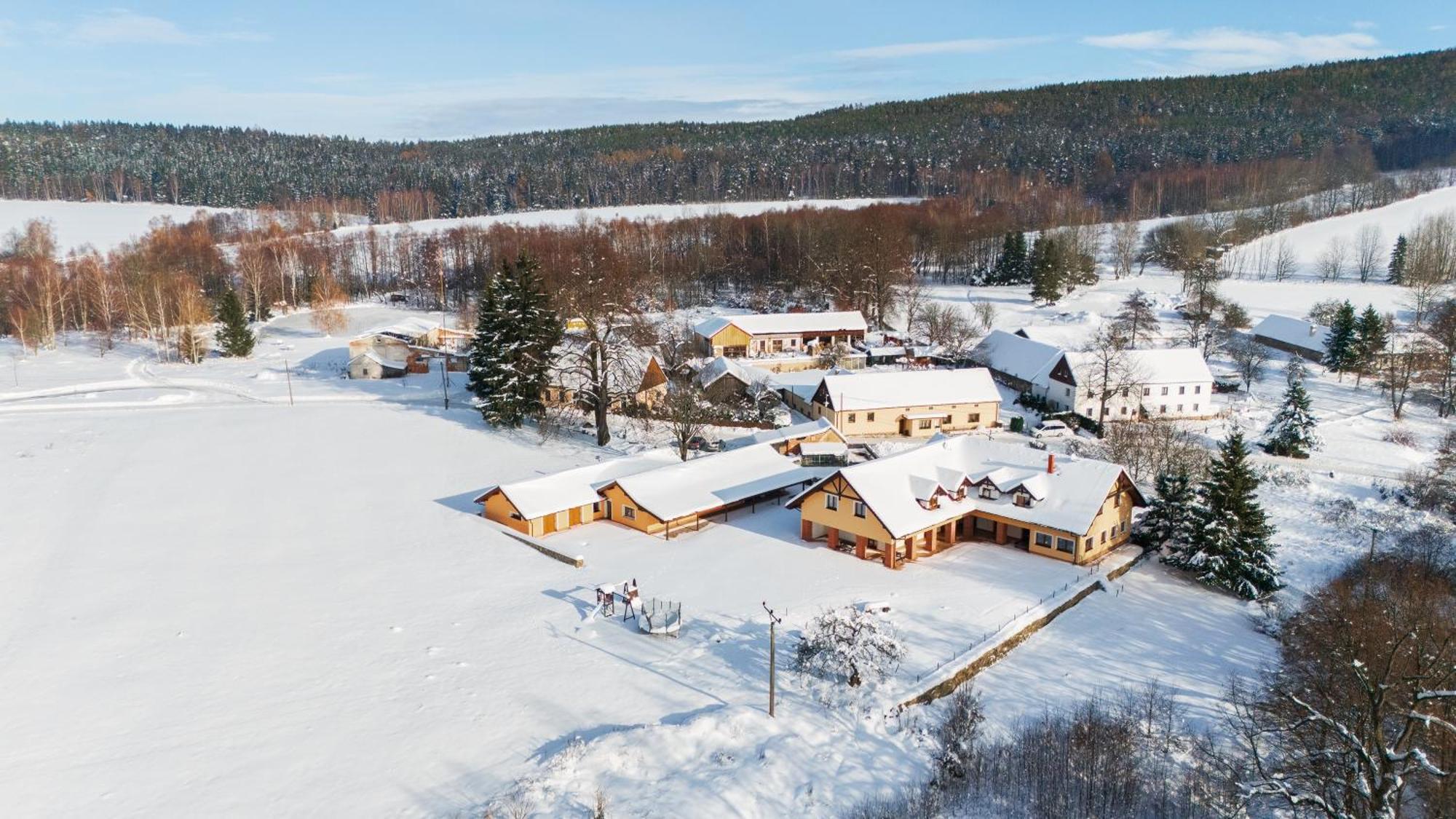 Penzion Sejby Horni Stropnice Exterior photo